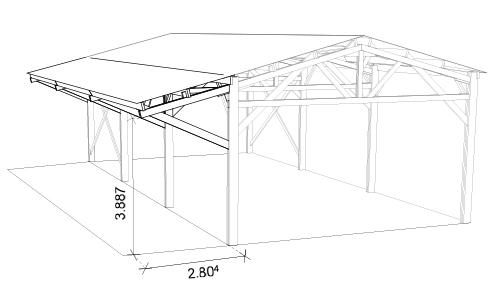 Votre batiment agricole en bois pour une construction saine au