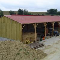 HANGAR BATIMENT DE STOCKAGE EN KIT BOIS 