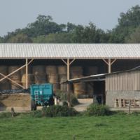 HANGAR BATIMENT DE STOCKAGE EN KIT BOIS POUR PAILLE 