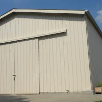 HANGAR DE STOCKAGE CHARPENTE EN BOIS 