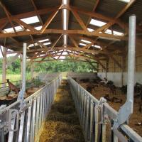 BATIMENT BOIS EN KIT POUR ELEVAGE DE CHEVRE 