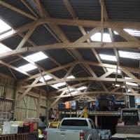 HANGAR EN BOIS POUR ATELIER