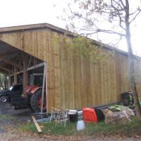 HANGAR STOCKAGE DE MATERIEL EN BOIS EN KIT