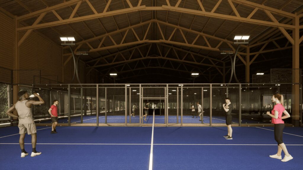 Terrains de padel en boios